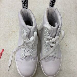 Dr. Martens White High-Top Sneakers